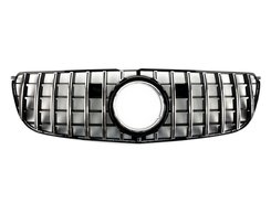 Решітка радиатора Mercedes GLS-Class X166 2015-2019 GT Chrome Black