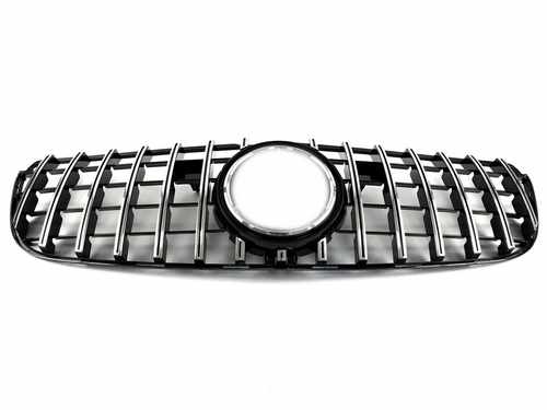 Решітка радиатора Mercedes GLS-Class X166 2015-2019 GT Chrome Black