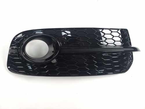 Грати в бампер Audi Q5 2012-2016 рік в стилі S-Line Full Black