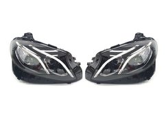 Передние фары на Mercedes E-Class W213 2016-2020 года  ( Led Hight Performance )