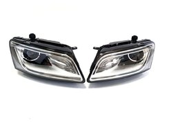 Передние фары Bi-Xenon на Audi Q5 8R 2012-2016 года Европа
