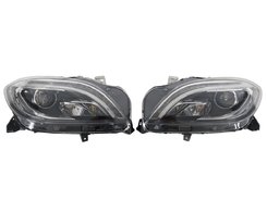 Передние фары Bi-Xenon на Mercedes ML-Class W166 2011-2015 год  ( Европа )