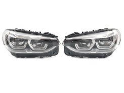 Передние фары Full Led на BMW X3 / X4 G01 / G02 2018-2021 года