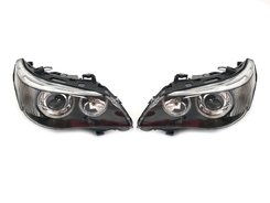 Передние фары BMW 5 Series E60 E61 2003-2010 год  63127160193 / 63127160194