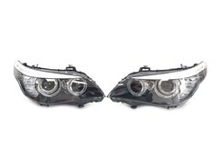 Передние фары BMW 5 Series E60 E61 LCI 2003-2010 год  63127177751 / 63127177752