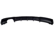 Дифузор заднього бампера на BMW 3 Series F30 2012-2018 стиль M-Performance 00---- ( Чорний мат )