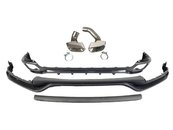 Комплект дооснащення обважування + насадки на вихлоп на BMW X5 F15 2013-2018 рік ( M-Tech )