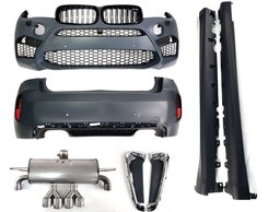 Комплект обвісу на BMW X6 F16 2014-2018 року (в стилі X6M F86)