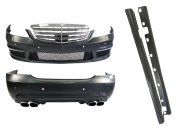 Комплект обвісу на Mercedes S-Class W221 2006-2013 року (в стилі S65 AMG)
