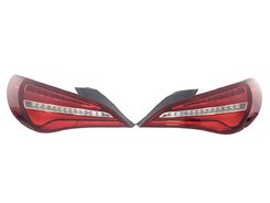Стопы фонари на Mercedes CLA-Class C117 2013-2017 год ( замена штатных дорестайловых на рестайл )