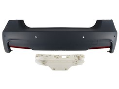 Задній бампер на BMW 3 Series F30 2012-2018 рік (в стилі M Sport Paket)