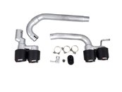 Вихлоп з насадками Akrapovich на BMW 3 Series F30 2012-2019 рік (в стилі M3)