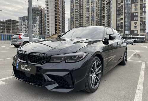 Передній бампер на BMW 3 Series G20 2019-2022 рік