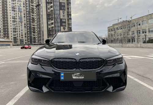 Передній бампер на BMW 3 Series G20 2019-2022 рік