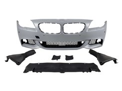 Передній бампер на BMW 5 Series F10 2010-2014 рік (в стилі M Sport Paket)