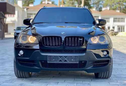 Накладки на дзеркала M-Look на BMWX5 E70X6 E71Чорні глянцеві
