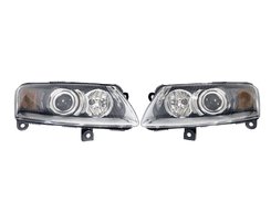 Передние Bi-Xenon фары на Audi A6 C6 2004-2008 года