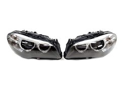 Передние фары Xenon No Adaptive на BMW 5 Series F10 2010-2017 год ( Европа + блоки )