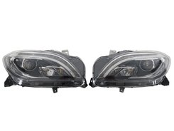 Передние фары Bi-Xenon на Mercedes ML-Class W166 2011-2015 года ( Европа )