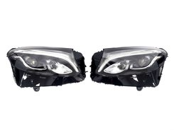 Передние фары LED на Mercedes GLC / GLC Coupe ( Европа )