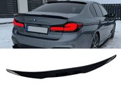 Спойлер на BMW 5 Series G30 2017-2020 стиль M4 ( Чорний глянець )