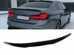 Спойлер на BMW 5 Series G30 2017-2020 стиль M4 ( Чорний глянець )