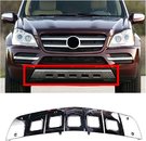 Хром накладка переднього бампера на Mercedes GL-Class X164 2009-2012 року