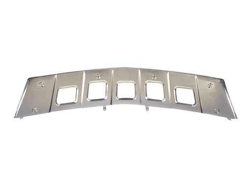 Хром накладка переднього бампера на Mercedes GL-Class X164 2009-2012 року