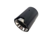 Карбонова насадка на вихлоп BMW з гравіюванням М ( глянець 63mm to 89mm FW-0316(63) )