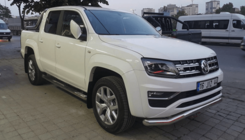 Захист переднього бампера хвиля для Amarok V6 2016+