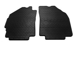 Гумові килимки передні в салон Chevrolet Spark (M300) 2010-2015, Stingray (2 шт.)