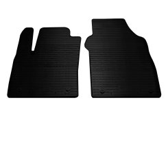 Гумові килимки передні в салон Fiat 500 2007+, Stingray (2 шт.)