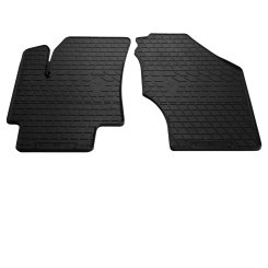 Гумові килимки передні в салон Kia Rio JB 2005–2011, Stingray (2 шт.)