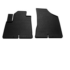 Гумові килимки передні в салон Hyundai Santa Fe 2 2006–2010, Stingray (2 шт.)
