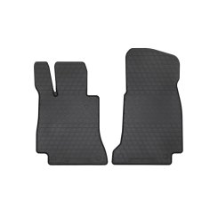 Гумові килимки передні в салон Mercedes E-class W213 2016 +, Stingray (2 шт.)