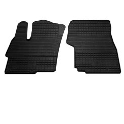 Гумові килимки передні в салон Mitsubishi Lancer X CY 2008+, Stingray (2 шт.)