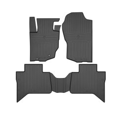 Гумові килимки в салон Mitsubishi L200 LC 2023+, SuperSelect, Stingray (4 шт.)