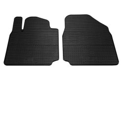 Резиновые коврики передние в салон Nissan Micra K12 2003–2010, Stingray (2 шт.)