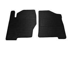 Резиновые коврики передние в салон Nissan Pathfinder R51 2005–2010, Stingray (2 шт.)