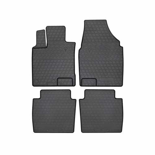 Гумові килимки в салон Nissan Qashqai+2 J10 2008-2014, Stingray (4 шт.)