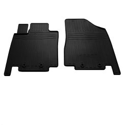 Резиновые коврики передние в салон Nissan Pathfinder R52 2017–2023, Stingray (2 шт.)