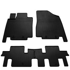 Резиновые коврики в салон Nissan Pathfinder R52 2017–2023, Stingray
