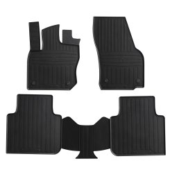 Гумові килимки в салон Skoda Kodiaq PS7 2024+, Stingray (4 шт.)