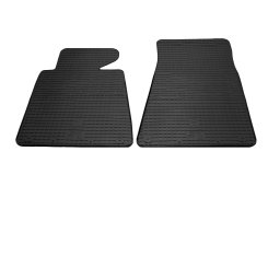 Резиновые коврики передние в салон BMW 5 серия E-34 1988-199гг., Stingray (2 шт.)