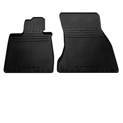 Резиновые коврики передние в салон BMW 7 серия G11 / G12, Stingray (2 шт.)