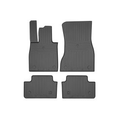 Резиновые коврики в салон BMW 5 G60/G61 2023+, Stingray (4 шт.)