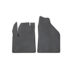 Гумові килимки передні в салон Jeep Cherokee KL 2013+, Stingray (2 шт.)