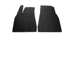 Гумові килимки передні в салон Tesla Model X 2015+, 7 місць, Stingray (2 шт.)