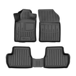 Коврики в салон Citroen C3 II 2009-2016, Stingray 3D (4 шт.)