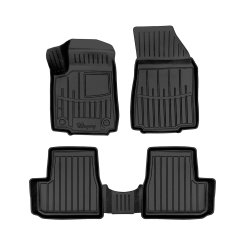 Килимки в салон Citroen C3 IV 2024+, бензин, Stingray 3D (4 шт.)